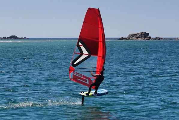 Test av Freerace Windfoils