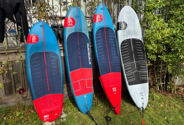 Vilken fortsättningbräda skall jag ha till Wingfoil?