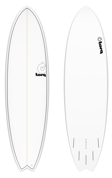 Surfbräda Torq Fish 6 10 Pinlines i gruppen Vågsurf / Vågsurfbrädor / Fun/ Fish / Minimal / Hybrid hos Surfspot Sweden AB (19971)