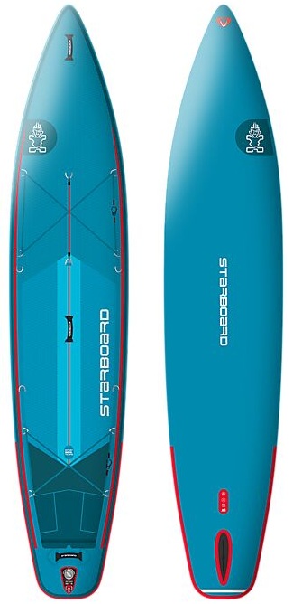 Starboard Inflatable Sup 12 6 X 30 Touring M Deluxe Lite 2025 i gruppen SUP / SUP brädor / Allround SUP (Uppblåsbara) hos Surfspot Sweden AB (2012240601019)