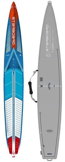 Starboard Sup All Star Blue Carbon Sandwich 2024/2025 i gruppen SUP / SUP brädor / Race/Touring (Hårda) hos Surfspot Sweden AB (2014240101003M)