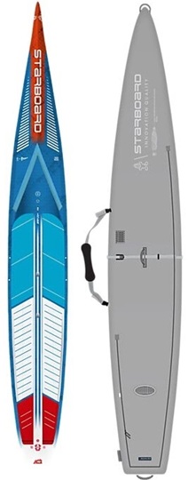 Starboard Sup Sprint Blue Carbon Sandwich 2024/2025 i gruppen SUP / SUP brädor / Race/Touring (Hårda) hos Surfspot Sweden AB (2014240201004M)