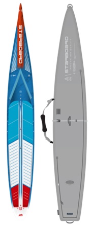 Starboard Sup 14 x 23.5 Sprint Zero med Boardbag 2025 i gruppen SUP / SUP brädor / Race/Touring (Hårda) hos Surfspot Sweden AB (2014240201005)