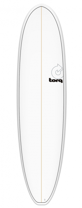 Surfbräda Torq Funboard 7 4 V+ Pinlines i gruppen Vågsurf / Vågsurfbrädor / Fun/ Fish / Minimal / Hybrid hos Surfspot Sweden AB (23102)