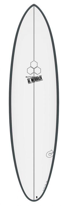 Surfboard Channel Islands X-lite M23 7.0 gray i gruppen Vågsurf / Vågsurfbrädor / Fun/ Fish / Minimal / Hybrid hos Surfspot Sweden AB (23754)