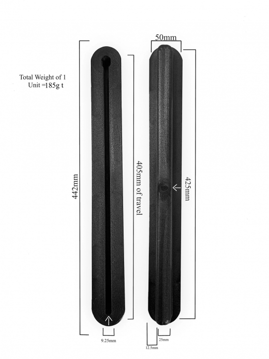 Chinook 16 Foil Track (2 st) i gruppen Foil hos Surfspot Sweden AB (331)