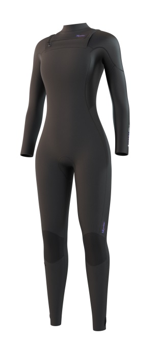 Mystic Jayde Fullsuit 4/3mm Double Fzip Women Black i gruppen Våtdräktsprodukter / Våtdräkter / Våtdräkt dam hos Surfspot Sweden AB (35000-230013-900)