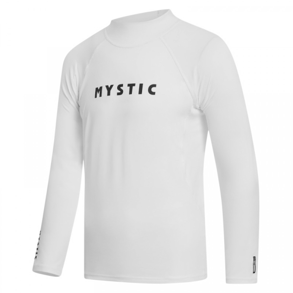 Mystic Star L/S Rashvest White i gruppen Våtdräktsprodukter / Underställ och rashguards / Rashguards för solskydd  / Rashguard herr hos Surfspot Sweden AB (35001-240162-100)