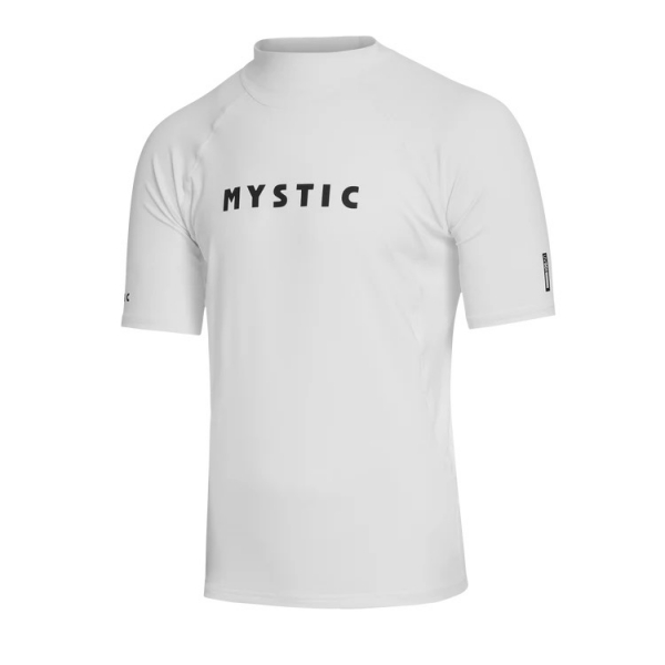 Mystic Star S/S Rashvest Junior White i gruppen Våtdräktsprodukter / Underställ och rashguards / Rashguards för solskydd  / Rashguard barn hos Surfspot Sweden AB (35001-240165-100)