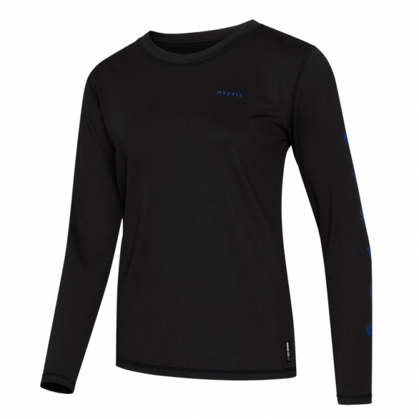 Mystic Solstice L/S Rashvest Women Black i gruppen Våtdräktsprodukter / Underställ och rashguards / Rashguard / Rashguard dam hos Surfspot Sweden AB (35001-240171-900)