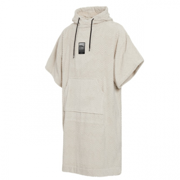 Mystic Poncho Jacquard Off White i gruppen Våtdräktsprodukter / Våtdräktstillbehör / Poncho och handdukar hos Surfspot Sweden AB (35018-240416-109)