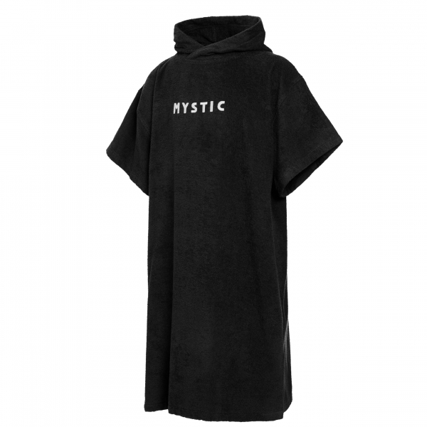 Mystic Poncho Brand Black i gruppen Våtdräktsprodukter / Våtdräktstillbehör / Poncho och handdukar hos Surfspot Sweden AB (35018-240418-900)