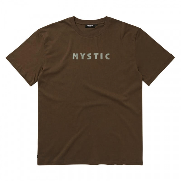 Mystic Icon Tee Truffle i gruppen Övrigt / Kläder / Tröjor hos Surfspot Sweden AB (35105-250205-790)