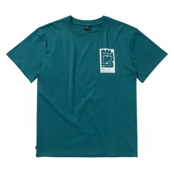 Mystic Boundless Tee Teal i gruppen Övrigt / Kläder / Tröjor hos Surfspot Sweden AB (35105-250220-695)