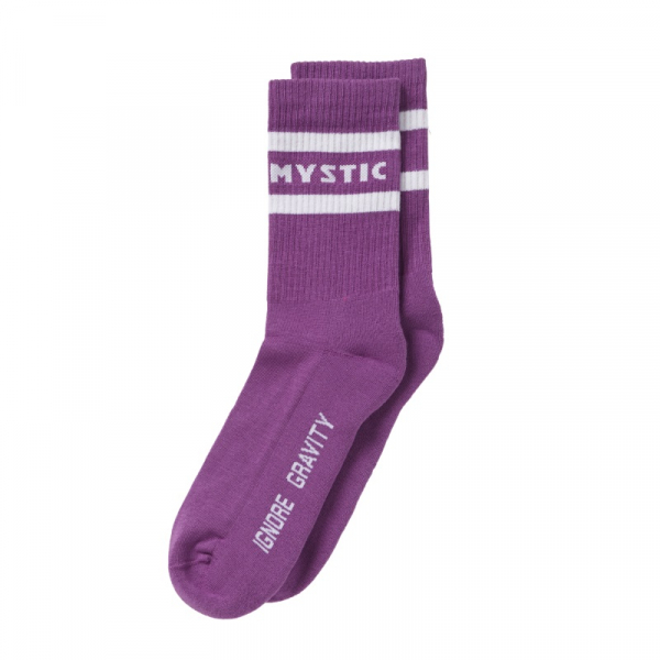 Mystic Brand Socks Retro Liliac i gruppen Övrigt / Kläder / Flip flops och accessoarer hos Surfspot Sweden AB (35108-210253-503)