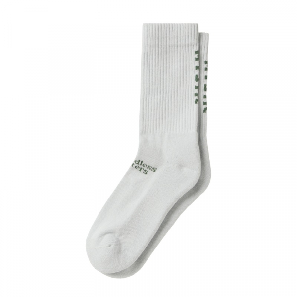 Mystic Icon Socks Cool White i gruppen Övrigt / Kläder / Flip flops och accessoarer hos Surfspot Sweden AB (35108-250405)