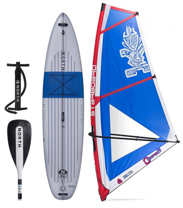 North Pace Wind SUP + Rigg i gruppen Vindsurfing / Vindsurfingbrädor / Kompletta paket hos Surfspot Sweden AB (65000-220002-Windsurf)