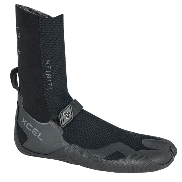 Xcel Infiniti Round Toe Boot 8mm i gruppen Våtdräktsprodukter / Våtdräktstillbehör / Våtdräktskor hos Surfspot Sweden AB (AN087820-BLK)