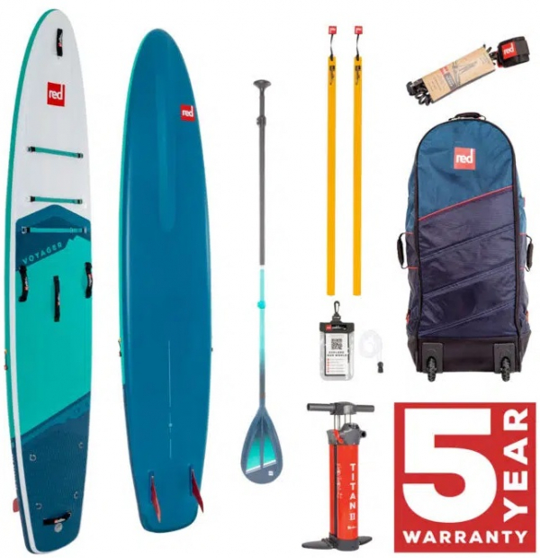 Red Paddle Co, 12´0 Voyager MSL – Paket i gruppen SUP / SUP brädor hos Surfspot Sweden AB (RPSU_VO_12-0_CTPK_23)