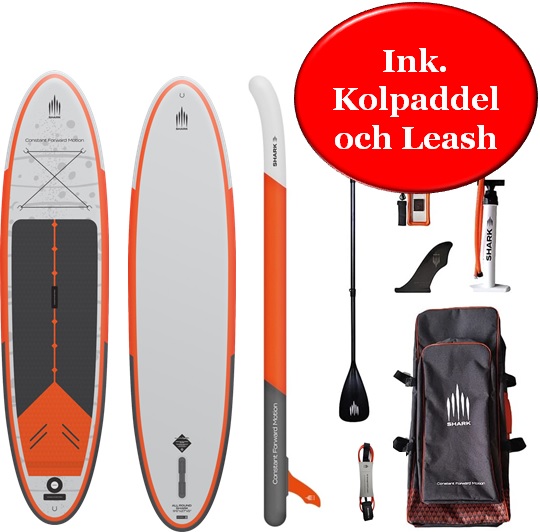 Shark SUP Junior/Kids 9 6 x 27 (B-sortering) i gruppen SUP / SUP brädor hos Surfspot Sweden AB (SARK290B-grade)