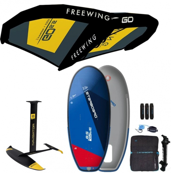 Wingfoilpaket Starboard/Unifiber i gruppen Foil / Wing foil / Foilpaket Wingfoil hos Surfspot Sweden AB (starnav)